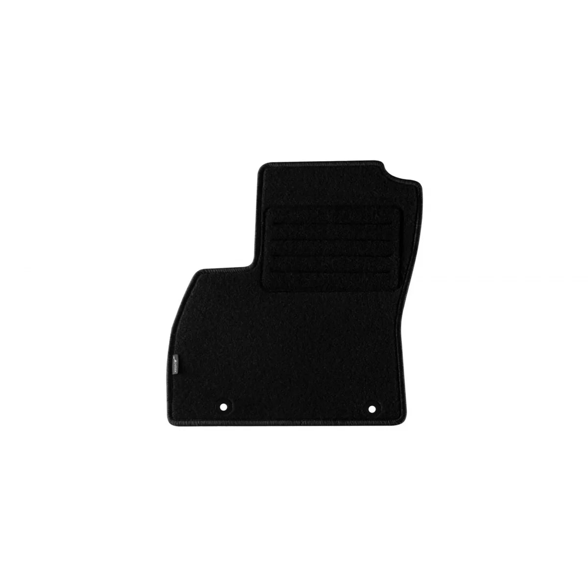 Tappetini in Moquette Nera Doppio Strato per Peugeot Bipper Tepee dal 2009, Set