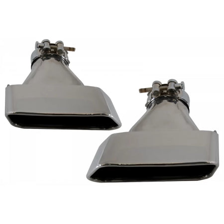 Diffusore Posteriore Doppio Uscita con Terminali Quadrati per BMW Serie 5 F10