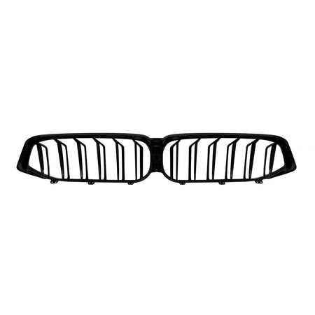 Griglia Doppia Nera Lucida Anteriore per BMW Serie 6 GT G32 dal 2020