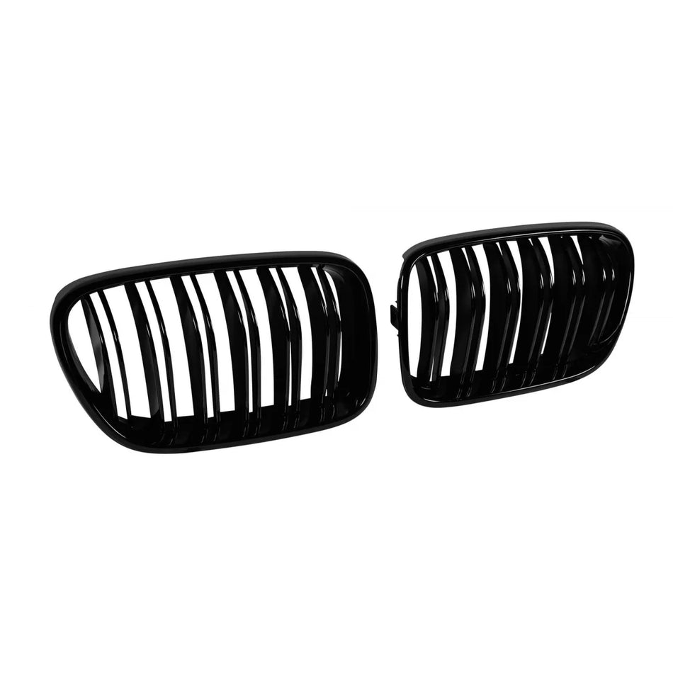 Griglia Doppia a Listelli Neri Anteriore per BMW X3 F25 2010-2014