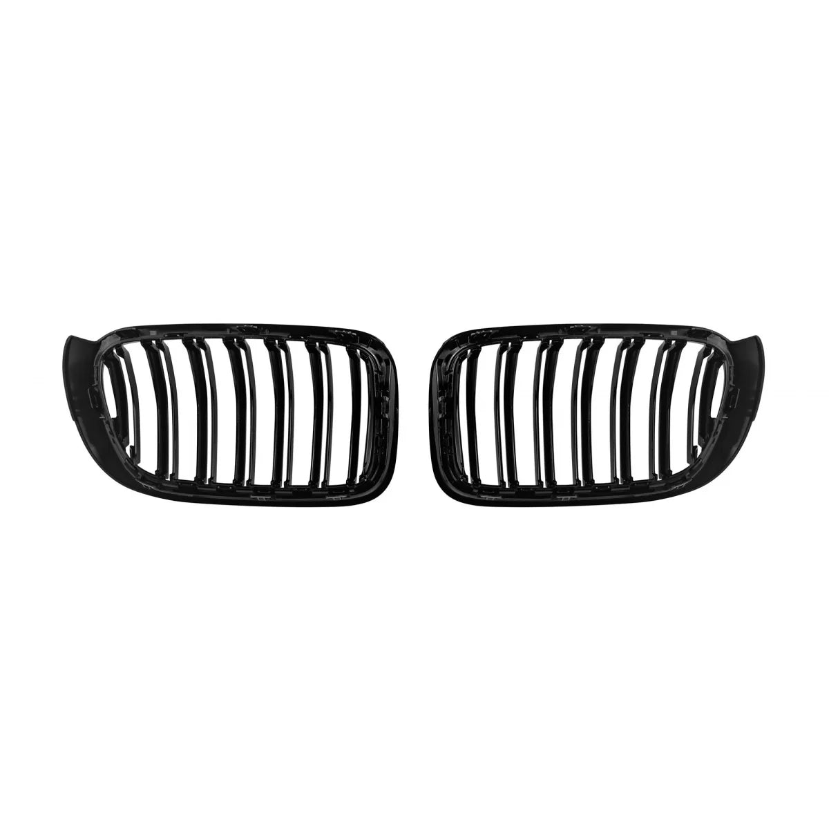 Doppia Griglia Anteriore Nera per BMW X3 F25 2014-2017 X4 F26 2014-2018