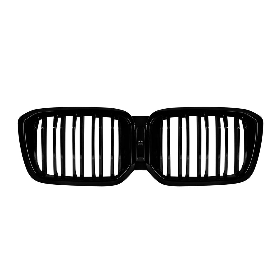 Griglia Doppia Barra Nera Lucida Anteriore BMW X3 G01 dal 2022