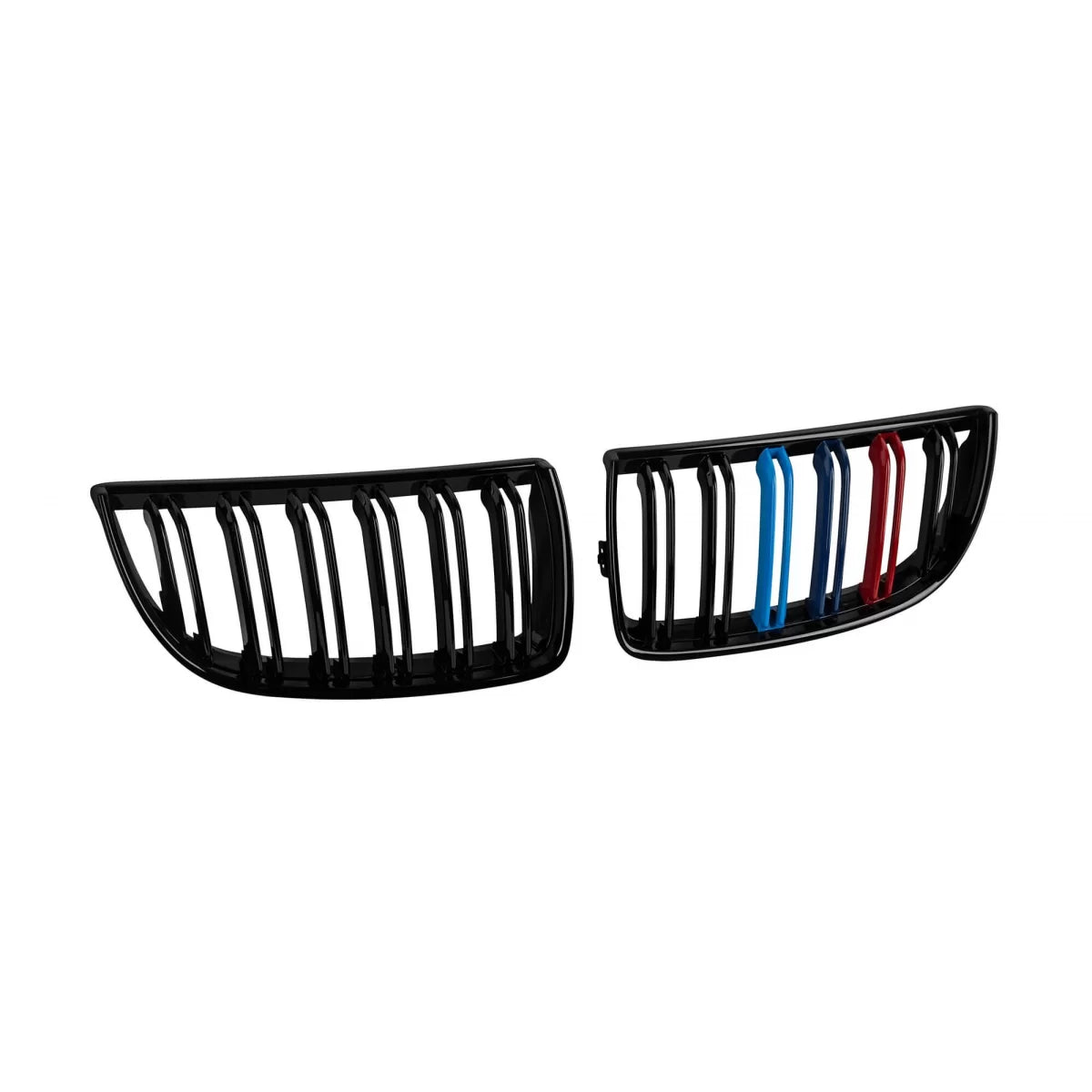 Griglia Doppia Nera con Decorazione M per BMW Serie 3 E90 2005-2008