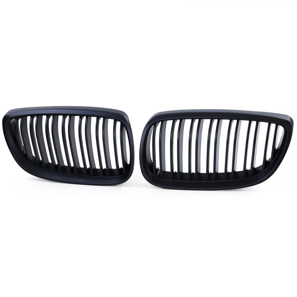 Griglia Doppia Nera Anteriore per BMW Serie 3 E92 E93 2005-2010