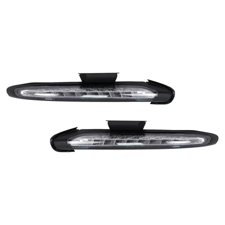 Luci Diurne Anteriore Paraurti per Porsche Cayenne 958 92a 2010-2014