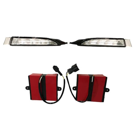 Luci Diurne Anteriori 2 Pezzi per Volkswagen Scirocco 08-14 R20 Look