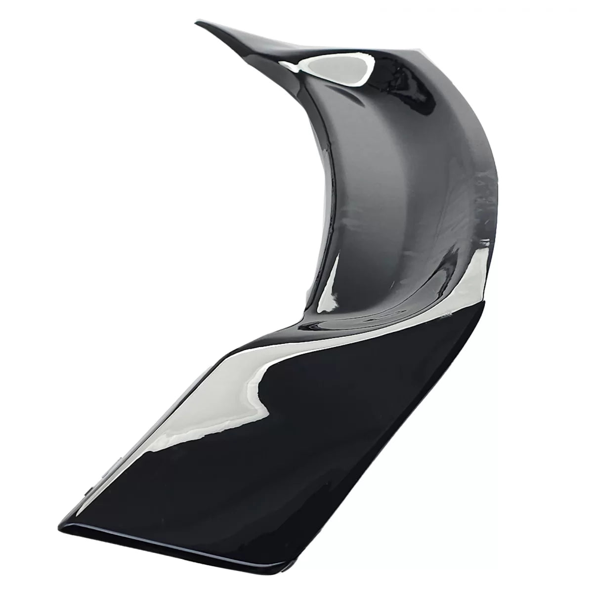 Spoiler Posteriore Ducktail Nero Lucido per Audi A4 8W 15-22 Berlina