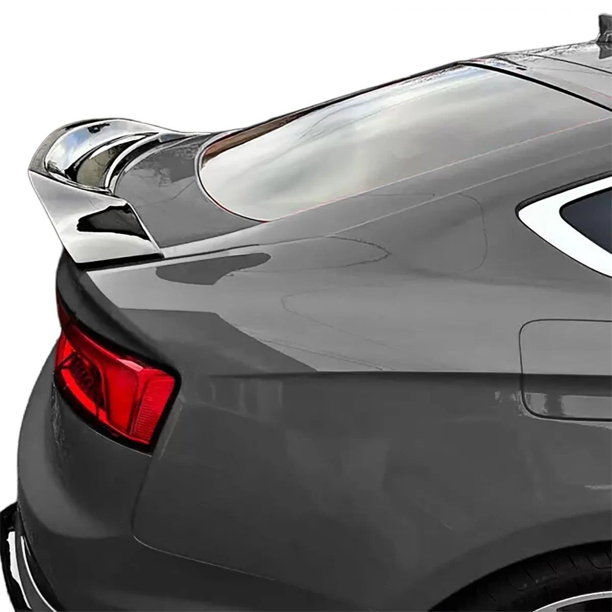 Spoiler Posteriore Ducktail Lucido Nero per Audi A5 F5 Coupé Sportback dal 2016