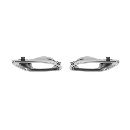 Diffusore Posteriore E300 con Terminali Cromati per Mercedes Classe E W212