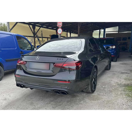 Spoiler Posteriore E63 a Design per Mercedes Classe E W213 2016-2020 Unpainted