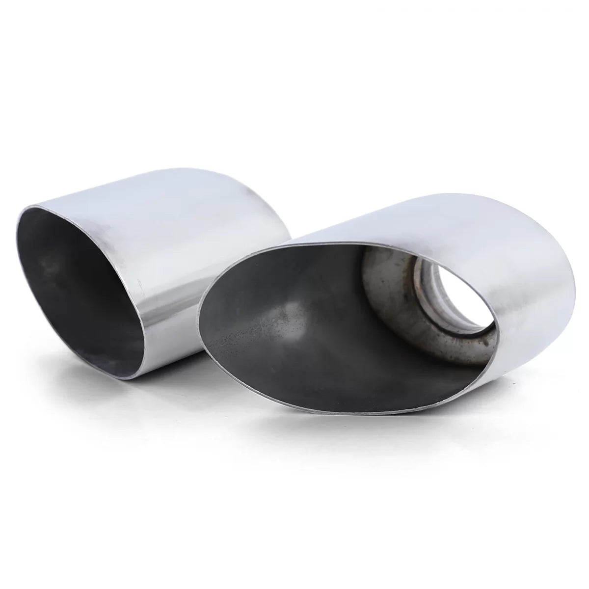 Terminali di Scarico Acciaio Inox Lucido per Porsche 911 993 3.6 200kw 210kw