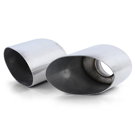 Terminali di Scarico Acciaio Inox Lucido per Porsche 911 993 3.6 200kw 210kw