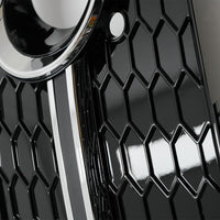 Griglie FENDINEBBIA SQ5 Look per AUDI Q5 SUV 8R Restyle 2012-2016 Nero-Cromate