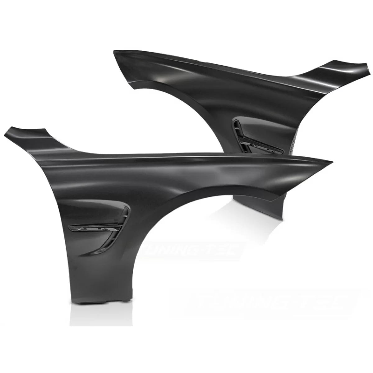 Parafango Sportivo con Presa Laterale Nero per BMW F30 F31 11-18
