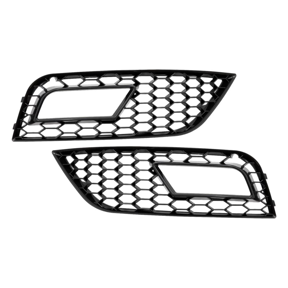 Fendinebbia Copri Anteriore Nero RS4 Design per Audi A4 B8 Facelift 2012-2015