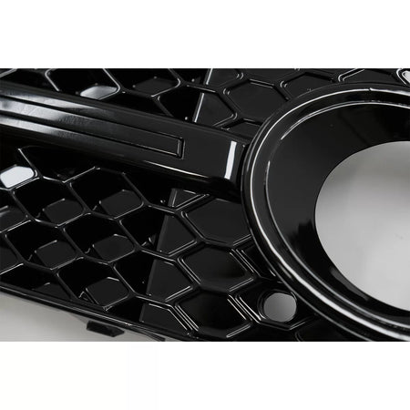 Fendinebbia Copri Griglie Laterali Nero S4 Edition per Audi A4 B8 8K 2007-2011