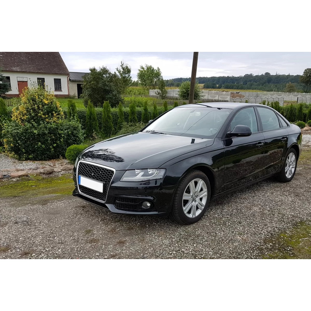 Fendinebbia Copri Griglie Laterali Nero S4 Edition per Audi A4 B8 8K 2007-2011