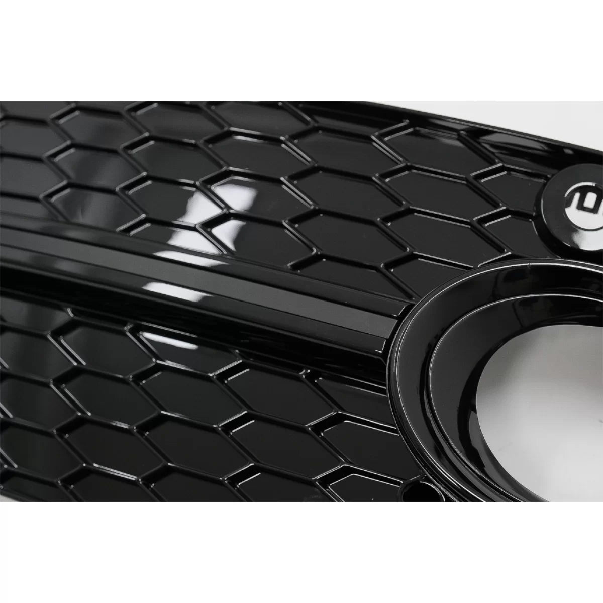 Fendinebbia Copri Griglie Laterali RS Design Nero Lucido per Audi Q3 8U