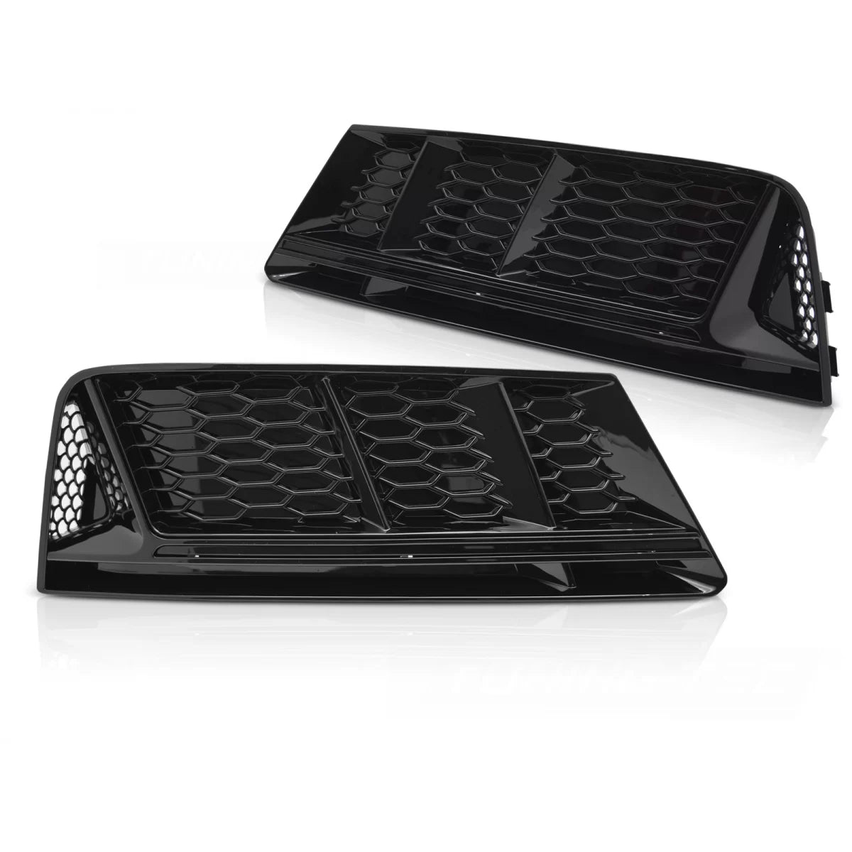 Fendinebbia Copertura Lucida Nera Anteriore Audi A4 B9 15-19