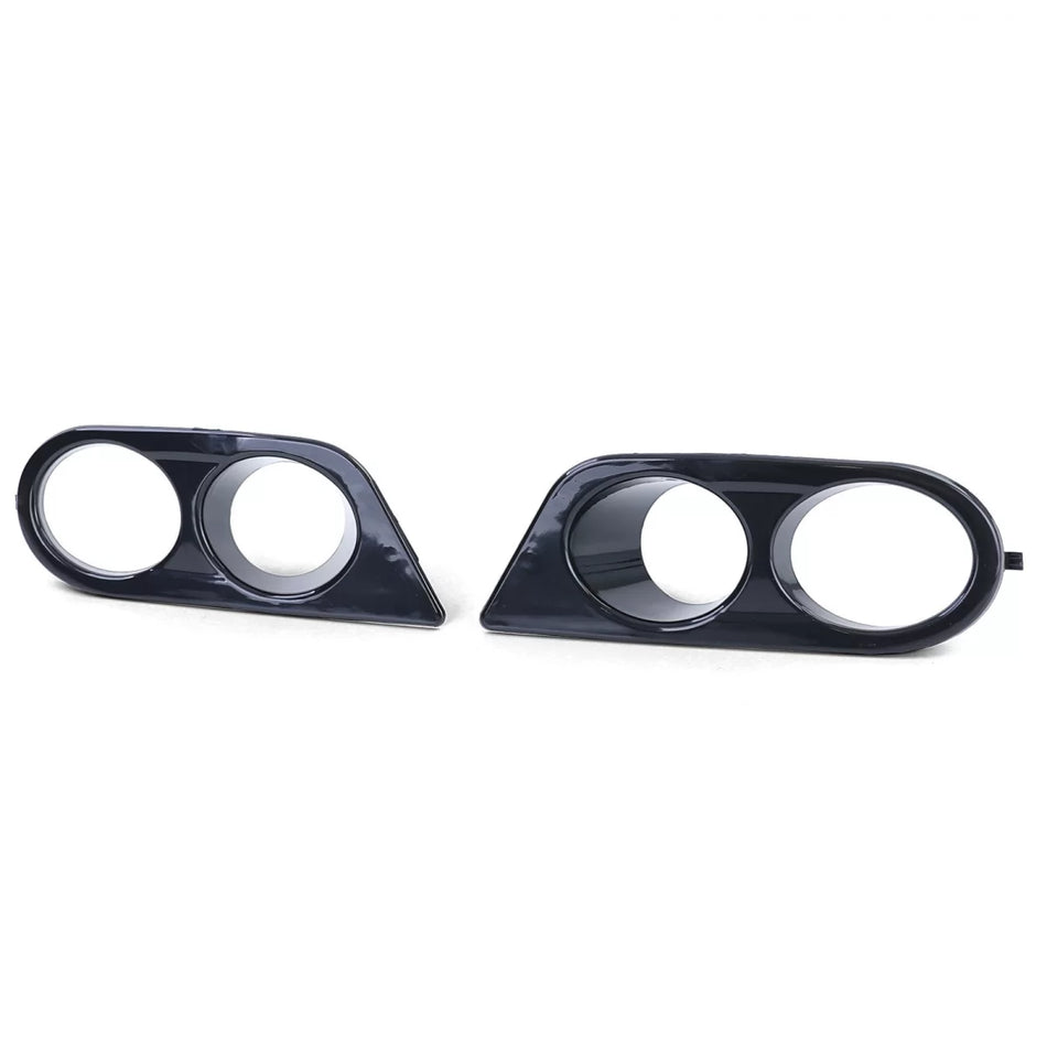 Fendinebbia Copri Anteriore Nero Lucido per BMW Serie 3 E46