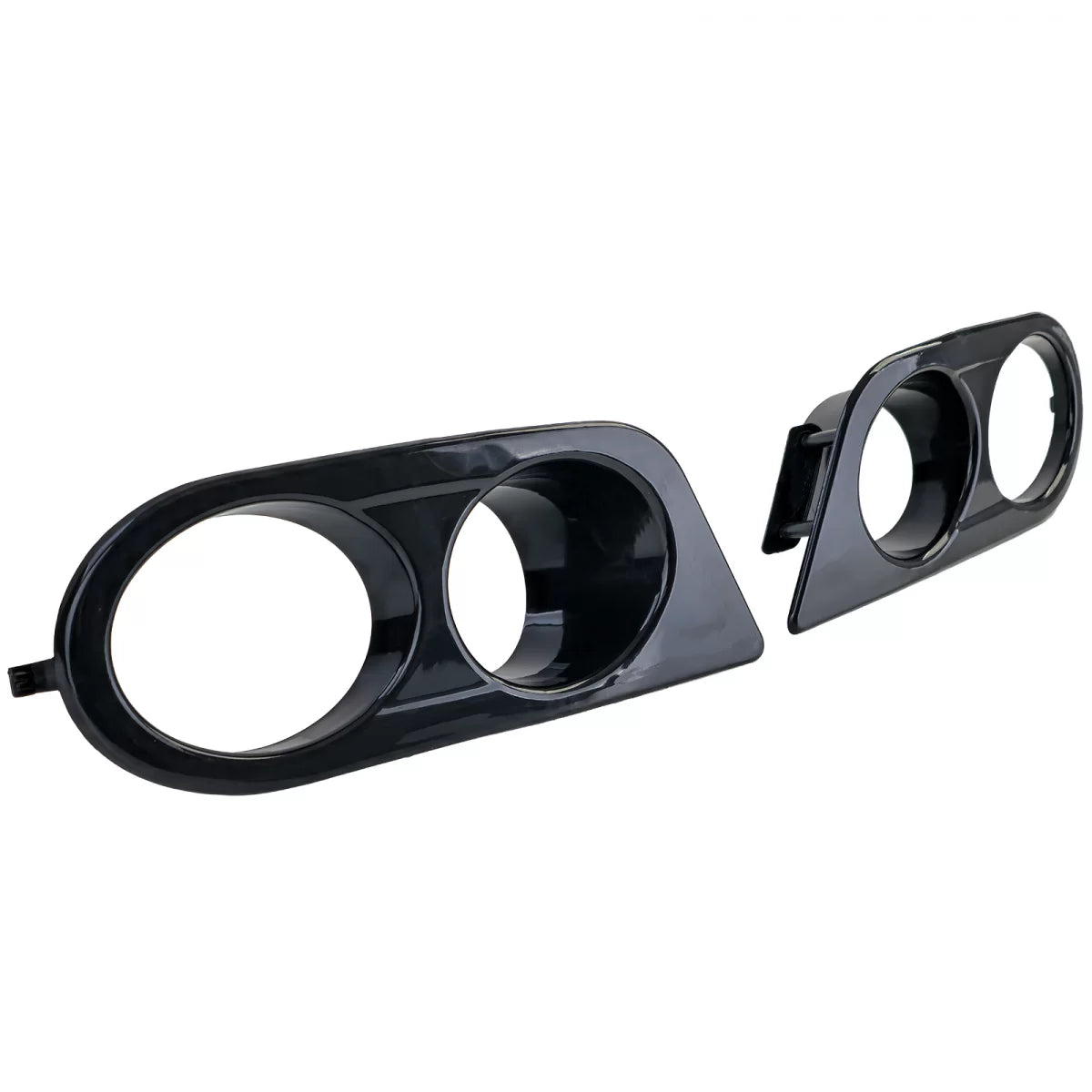 Fendinebbia Copri Anteriore Nero Lucido per BMW Serie 3 E46 98-07