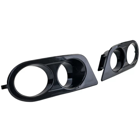 Fendinebbia Copri Anteriore Nero Lucido per BMW Serie 3 E46 98-07