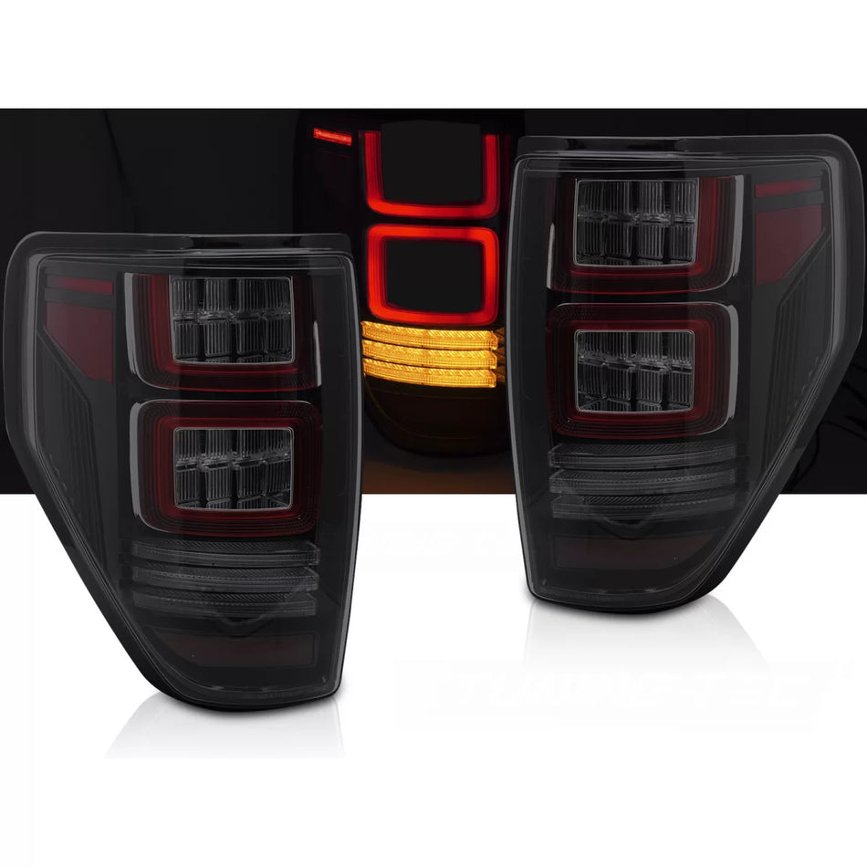 Faro Anteriore Fumé LED Sinistro per Ford F150 MK12 2008-2014
