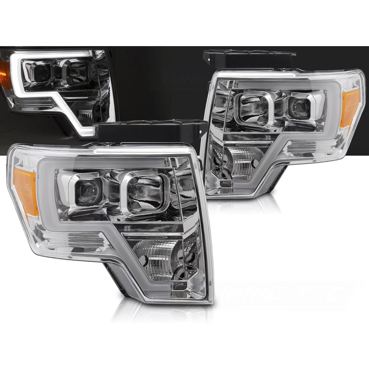 Tubo Luce Cromato Anteriore Ford F150 MK12 2008-2014
