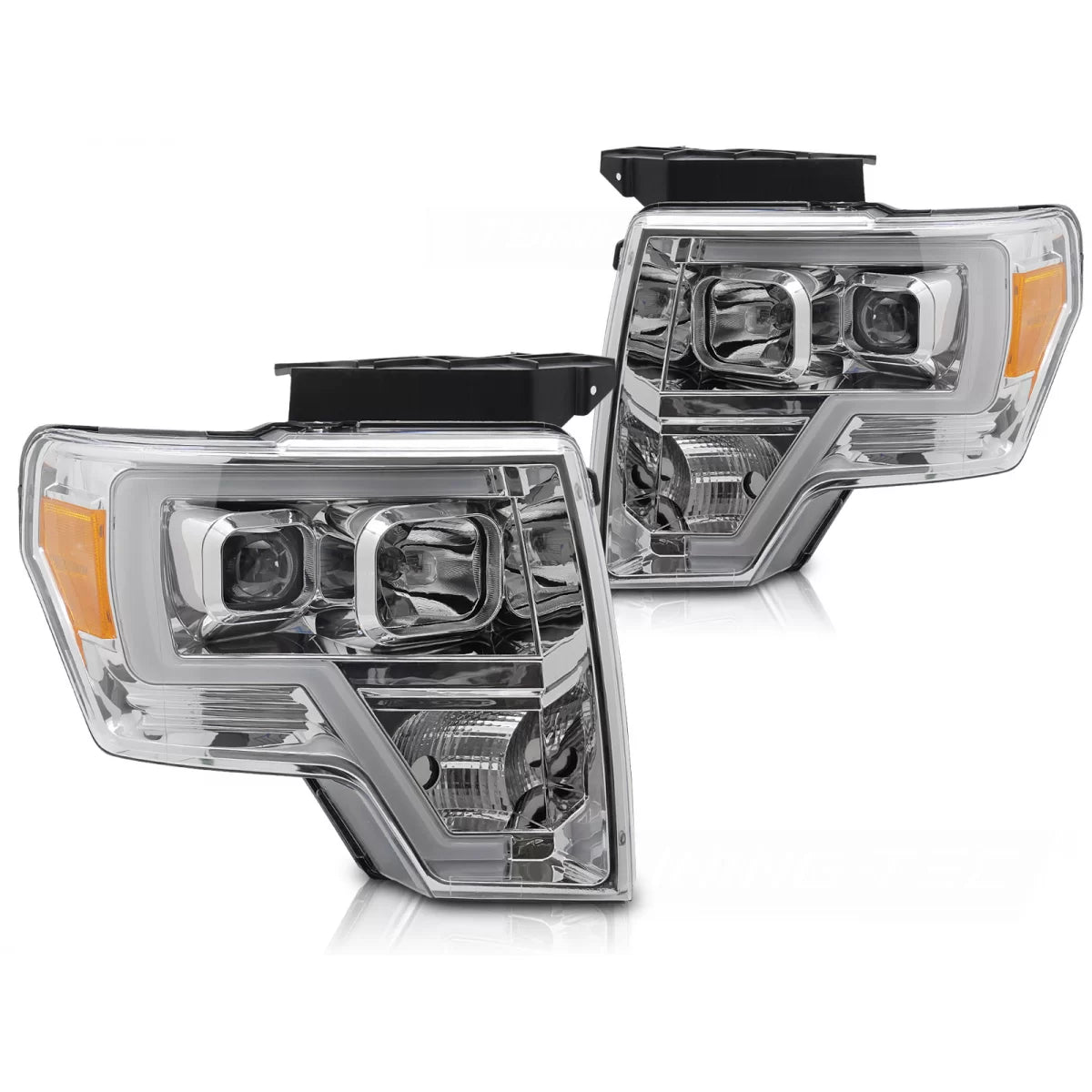 Tubo Luce Cromato Anteriore Ford F150 MK12 2008-2014
