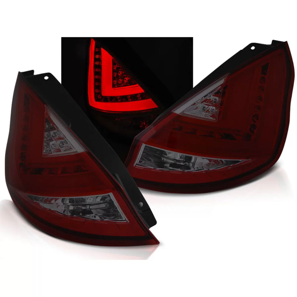 Fanale Posteriore Rosso Fumè LED Ford Fiesta MK7 08-12 Hb