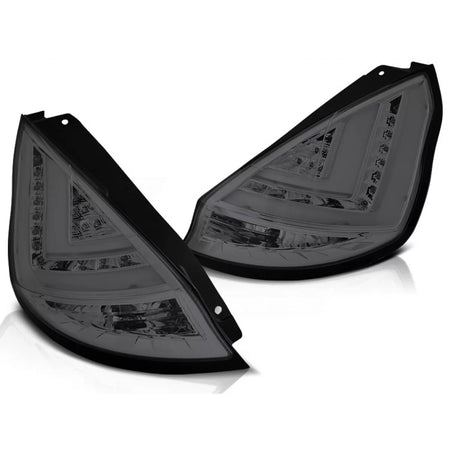 Barra LED Fanale Posteriore Fumè per Ford Fiesta MK7 08-12 Hb
