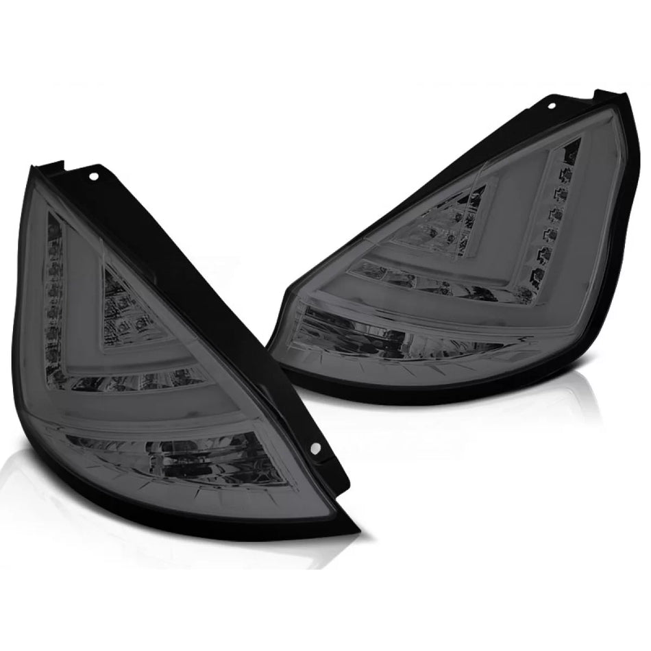 Barra LED Fanale Posteriore Fumè per Ford Fiesta MK7 08-12 Hb