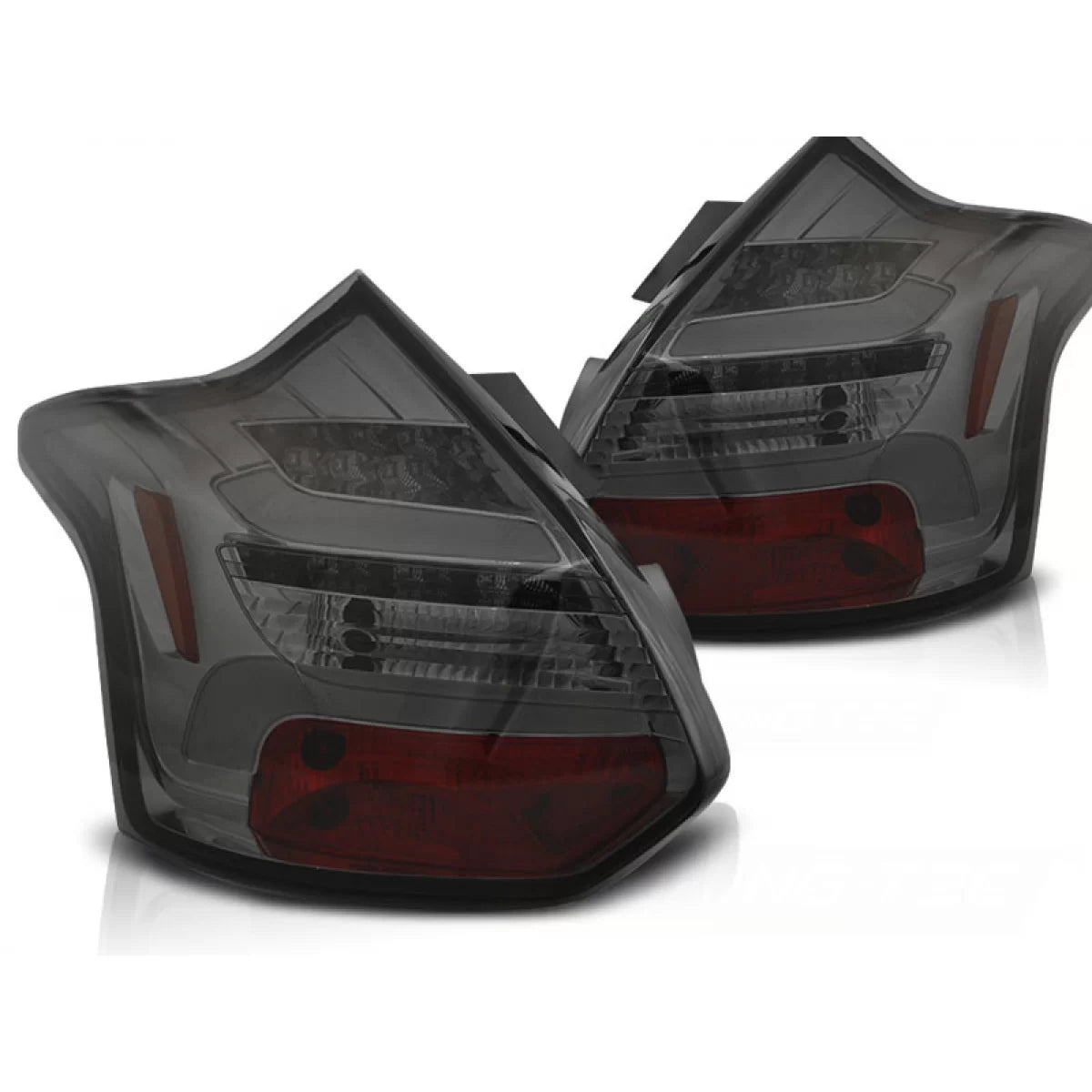 Barra LED Anteriore Fumé con Indicatori Sequenziali per Ford Focus 3 11-10.14