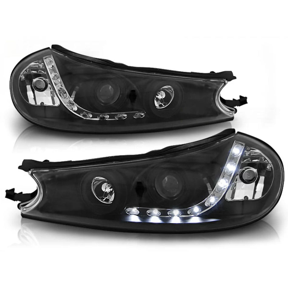 Fanale Daylight Nero Anteriore Ford Mondeo 10.96-08.00