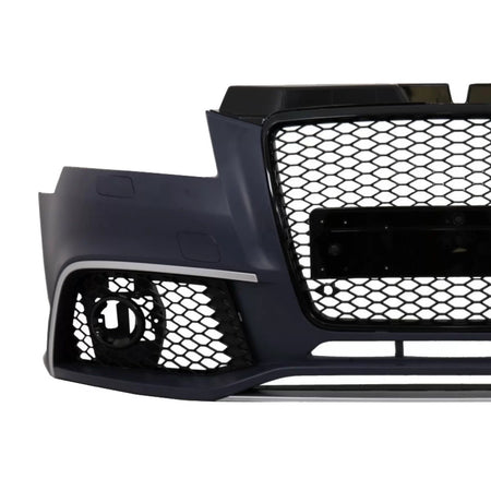 Paraurti Anteriore RS3 Look con Griglia Nera per Audi A3 8P Facelift 08-12