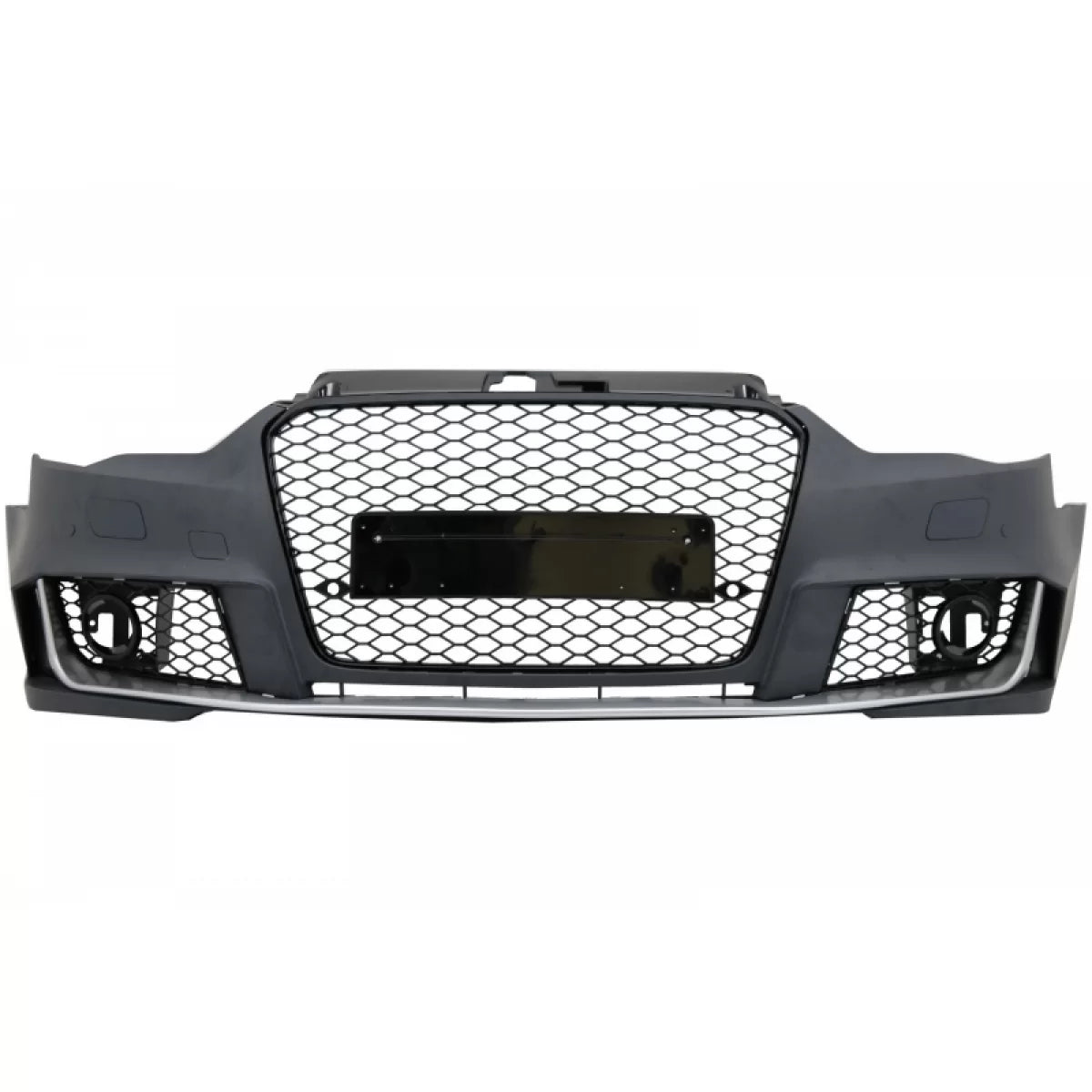 Paraurti Anteriore con Diffusore Posteriore e Terminali Scarico Audi A3 8V