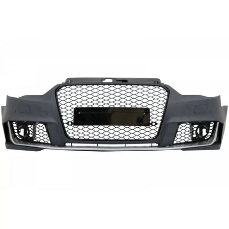 Paraurti Anteriore con Diffusore Posteriore e Terminali Scarico Audi A3 8V
