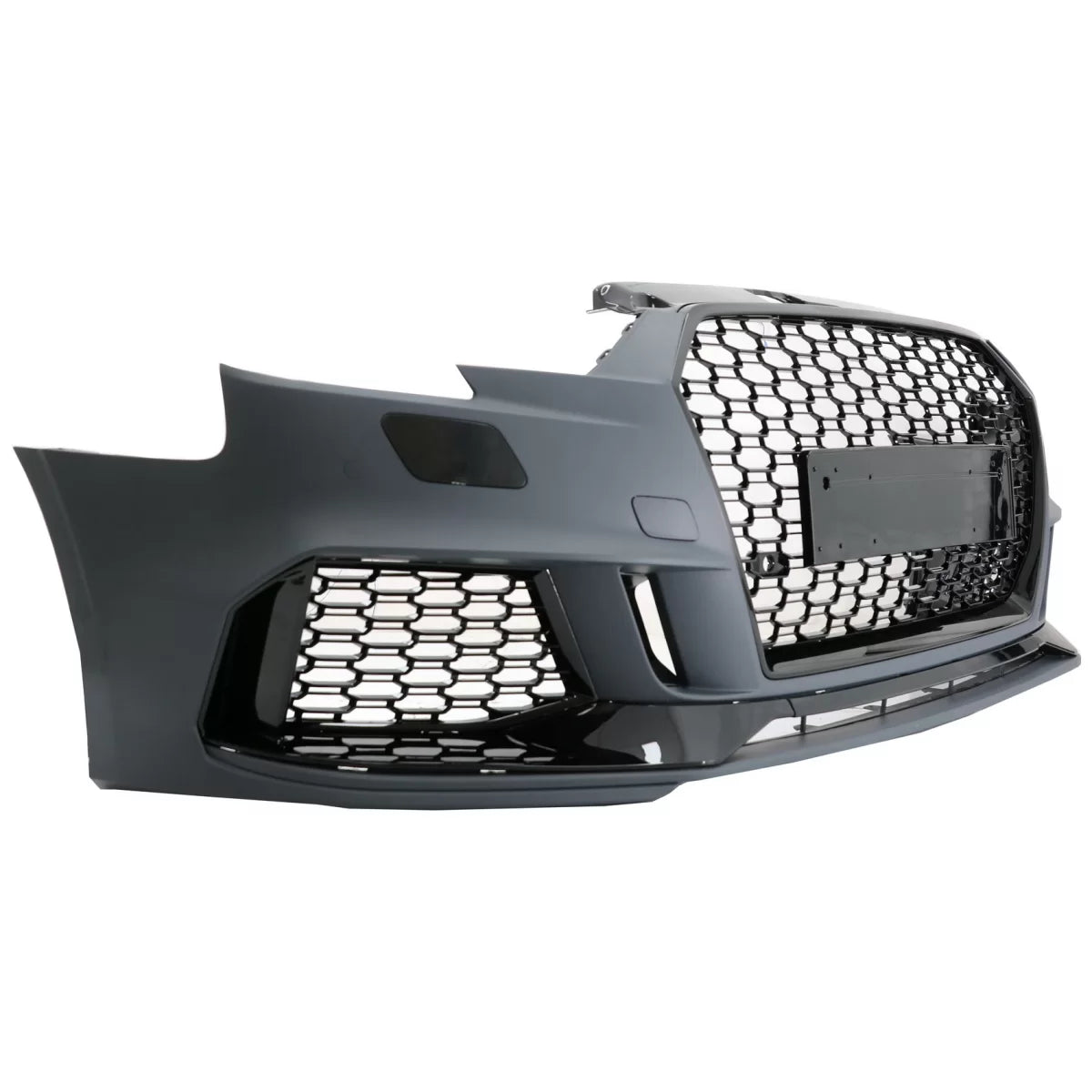 Paraurti Anteriore RS3 Design Nero Brillante per Audi A3 8V Facelift 2016-2019