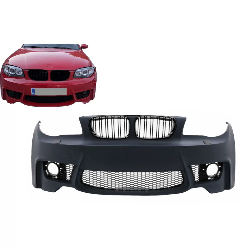 Paraurti Anteriore 1M Design per BMW Serie 1 E81 E82 E87 E88 2004-2011