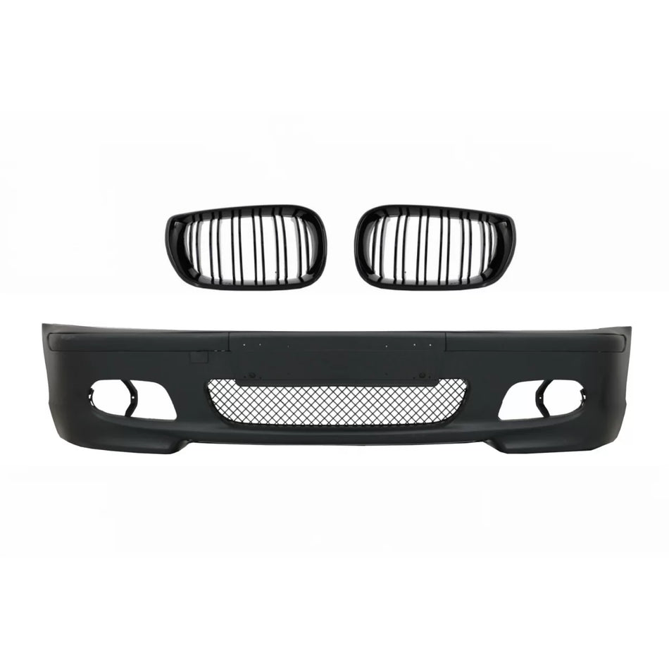 Paraurti Anteriore M-tech con Griglia Centrale Nero Lucido per BMW Serie 3 E46