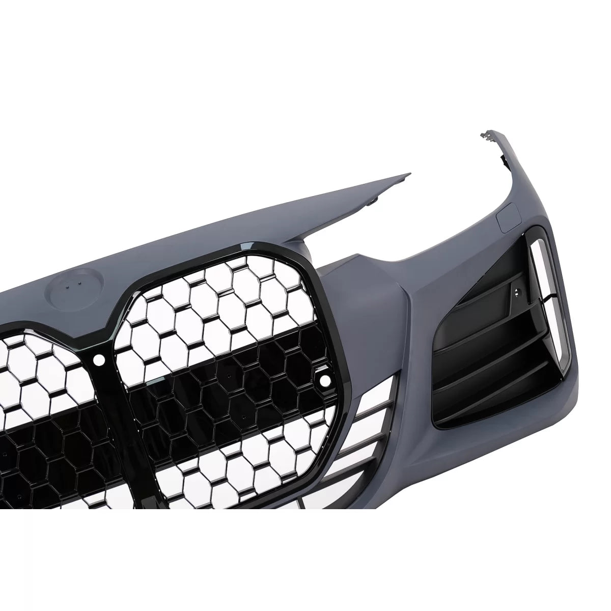Paraurti Anteriore Conversione G80 M3 Design Nero per BMW Serie 3 F30 F31