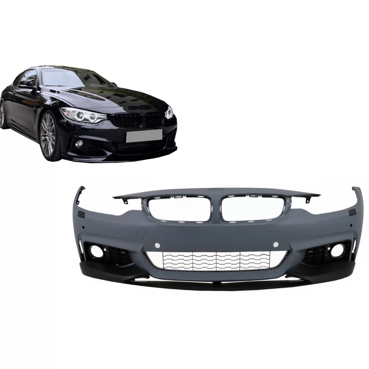 Paraurti Anteriore M Sport Design per BMW Serie 4 F32 F33 F36 2013-2020