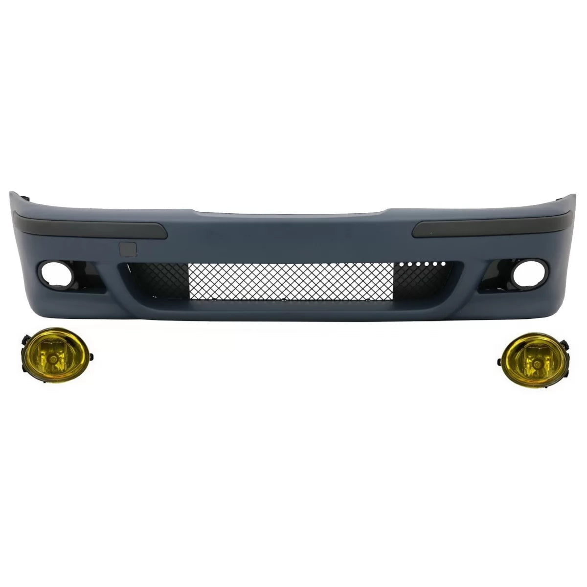 Paraurti Anteriore con Fendinebbia Gialli M5 Look per BMW Serie 5 E39 1995-2003