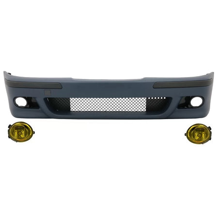 Paraurti Anteriore con Fendinebbia Gialli M5 Look per BMW Serie 5 E39 1995-2003