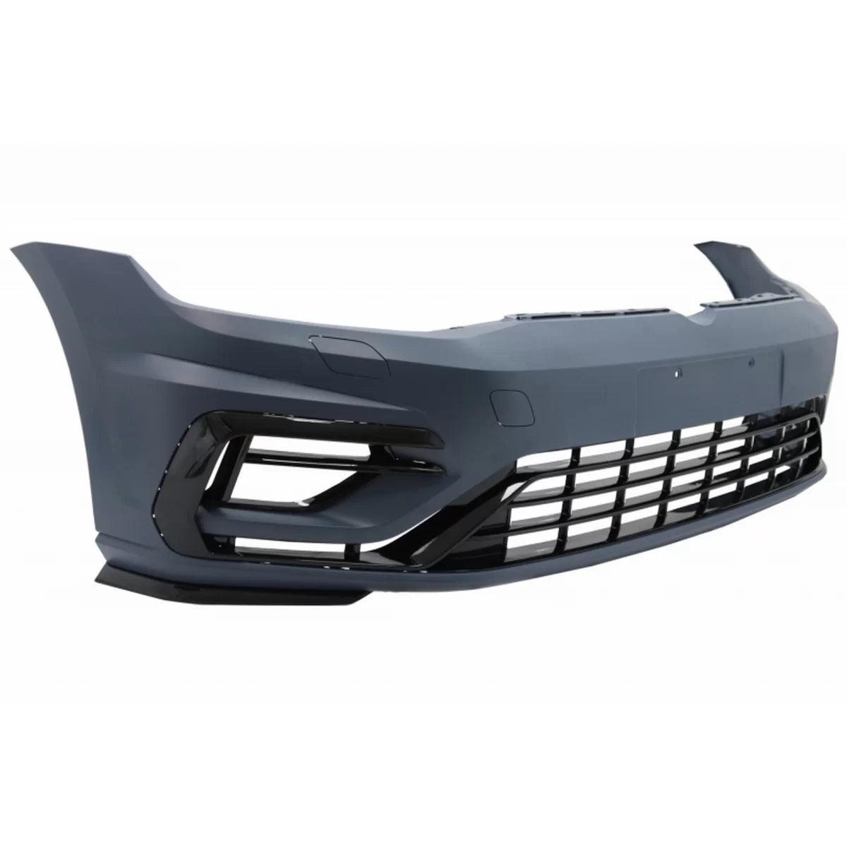 Paraurti Anteriore con Griglia Centrale Senza Logo per VW Golf 7.5 2017-2020 R