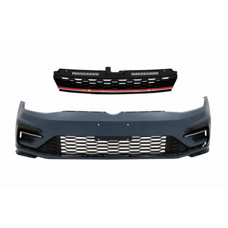 Paraurti Anteriore con Griglia Centrale Senza Logo per Volkswagen Golf 7.5