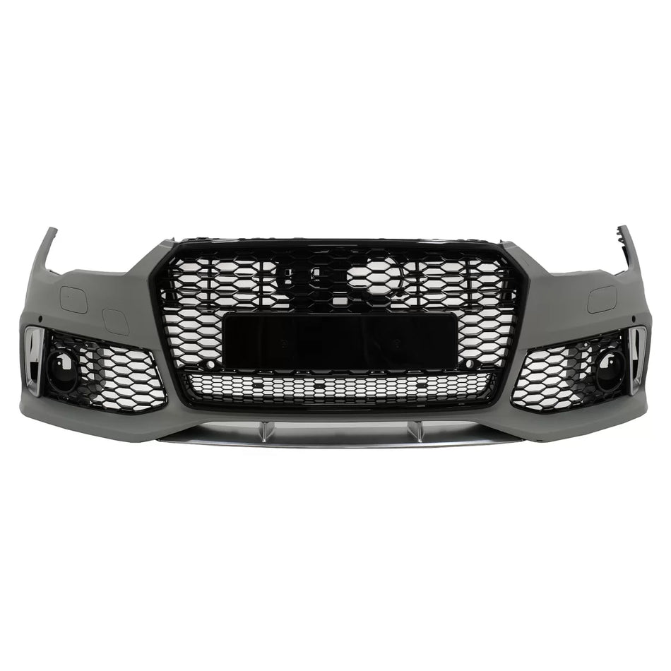Paraurti Anteriore con Griglia Centrale RS7 Design per Audi A7 4G Facelift