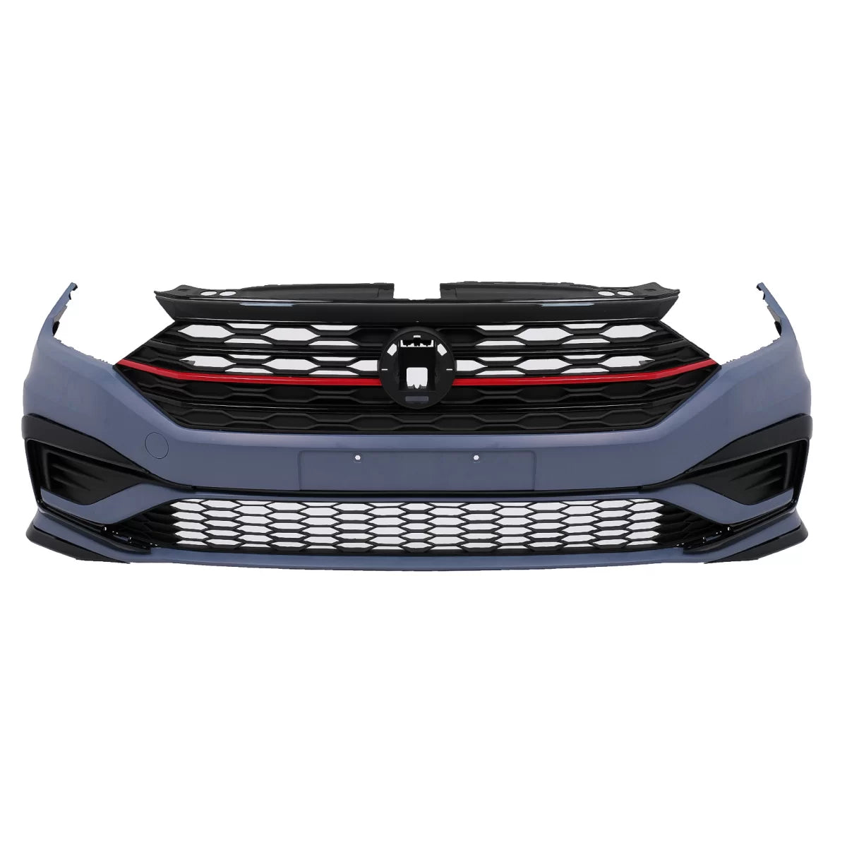 Paraurti Anteriore con Griglia Centrale e Spoiler VW Jetta MK7 2019-2021