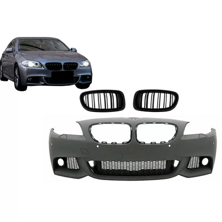 Paraurti Anteriore con Griglie Centrali M-technik per BMW Serie 5 F10 F11