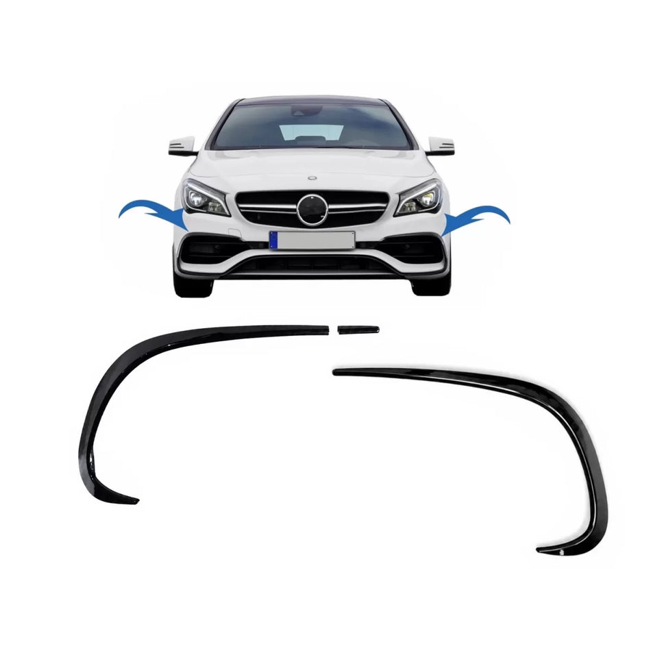 Paraspruzzi Anteriore Laterale per Mercedes CLA W117 C117 X117 (2016-2018)